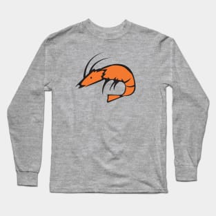 Sugawara's Shrimp Shirt Design Long Sleeve T-Shirt